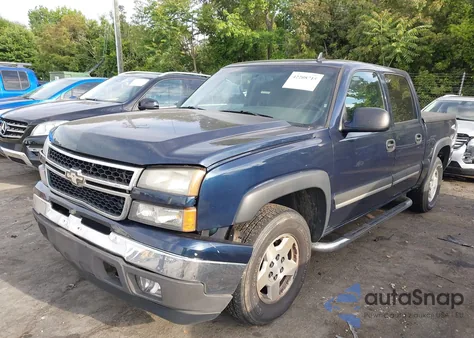 2006 Chevrolet Silverado 1500 Lt2 из США, поврежденный, VIN 2GCEK13T461151478